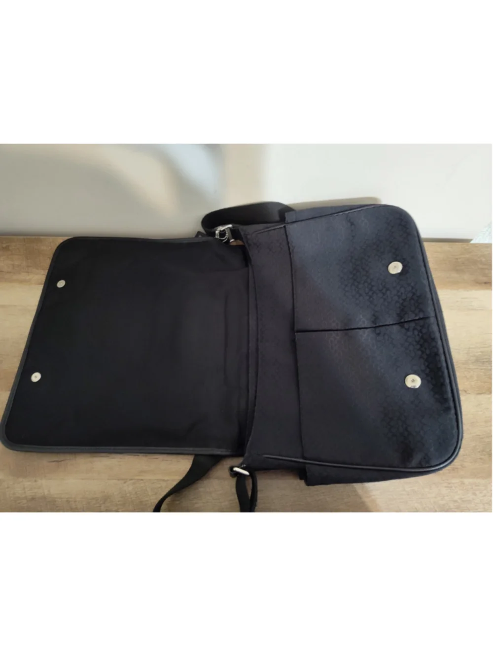 Unisex Coach Messenger Bag One Size Black